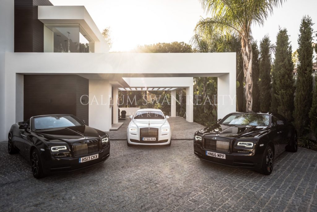 Experiencia de conducción Rolls-Royce en Sotogrande con Callum Swan Realty