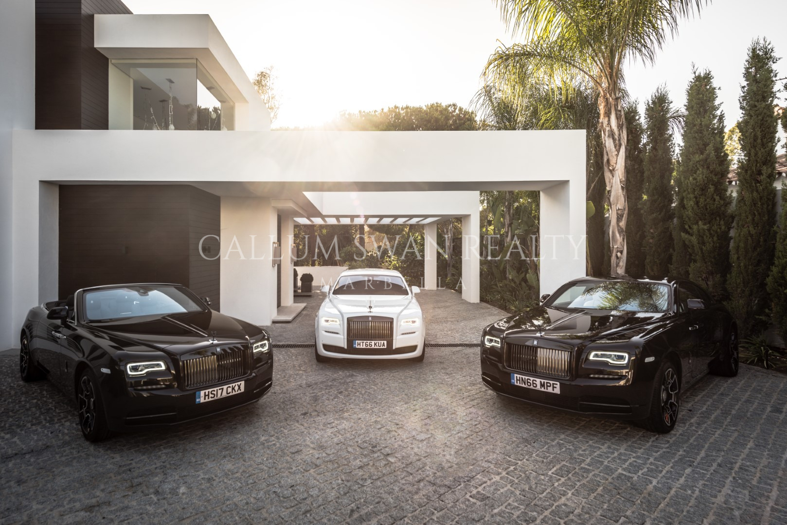 Rolls-Royce driving experience in Sotogrande with Callum Swan Realty