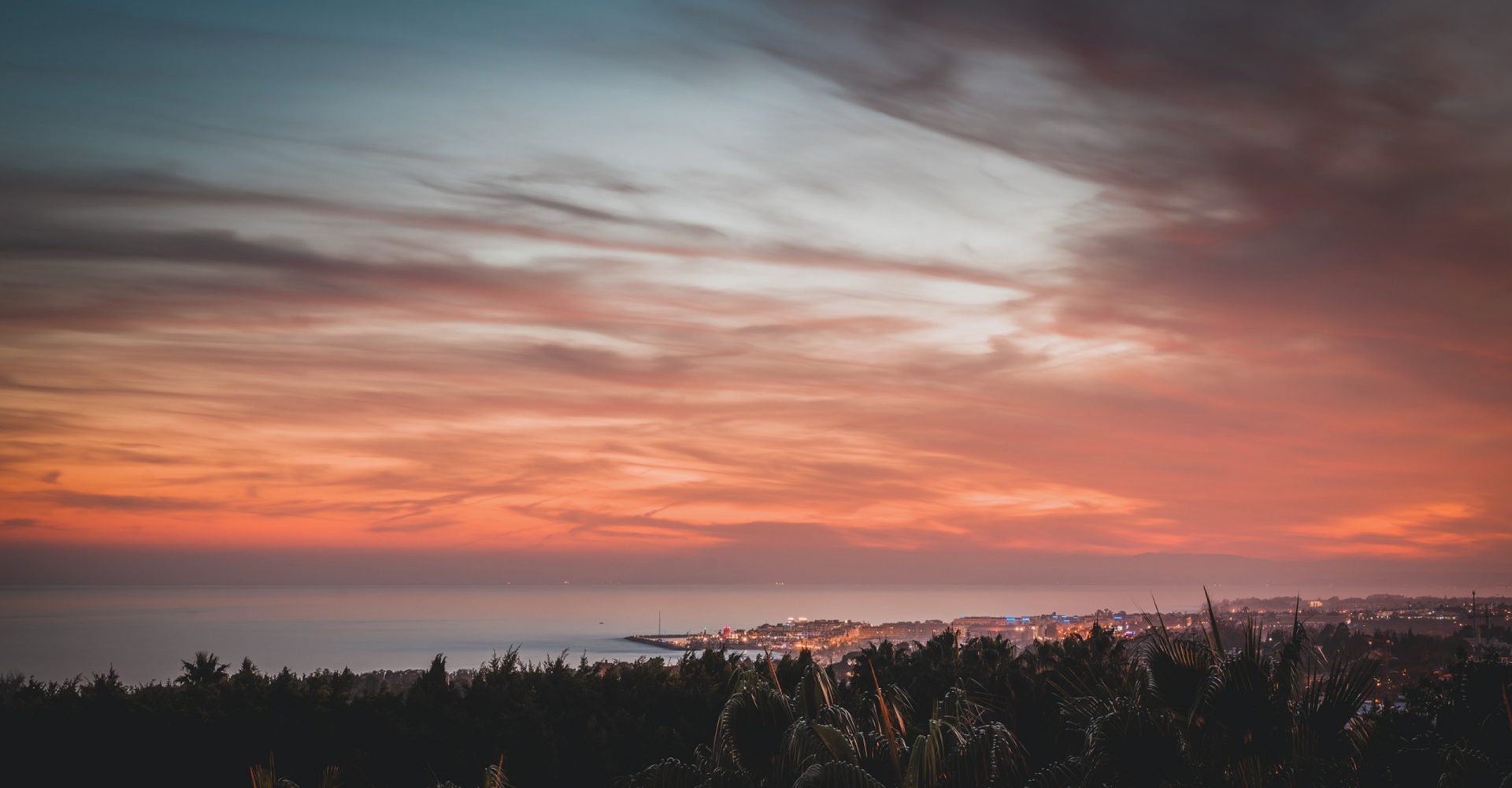 Views from Rocío de Nagüeles to the coast