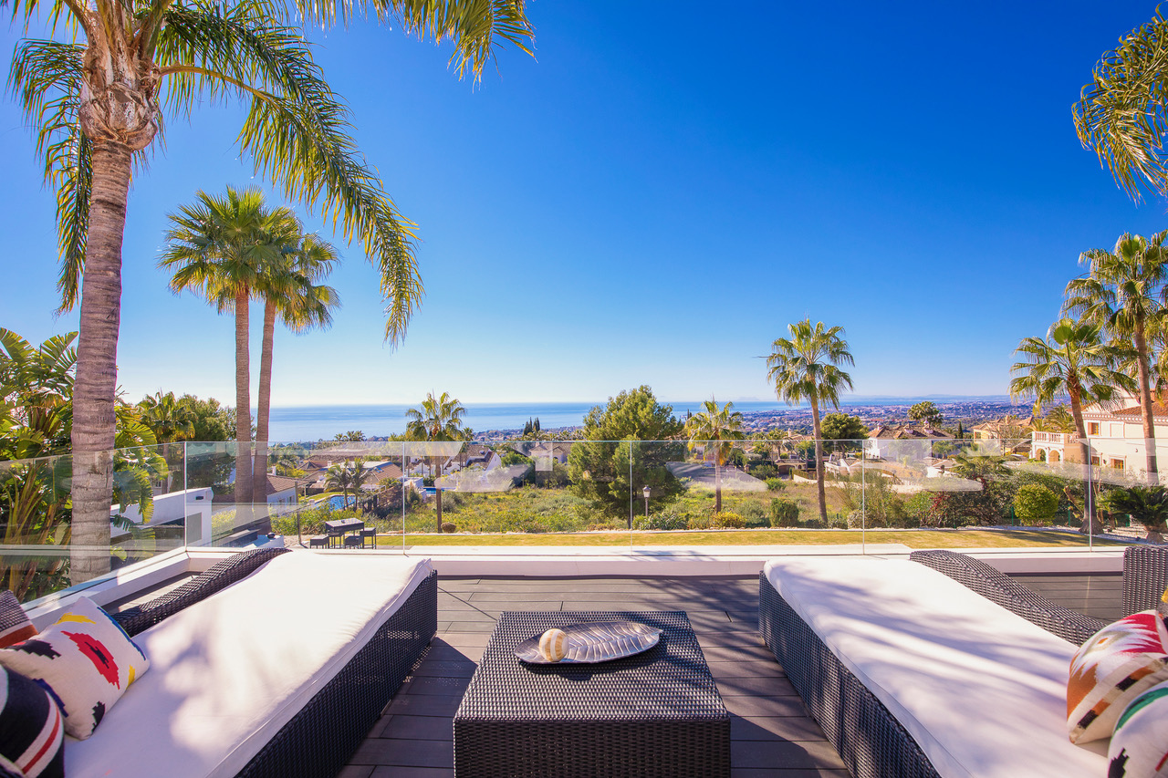 Terrace in Sierra Blanca Villa