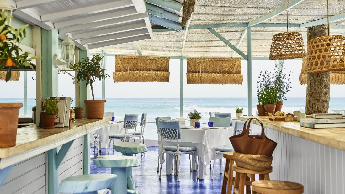 Marbella Club dining