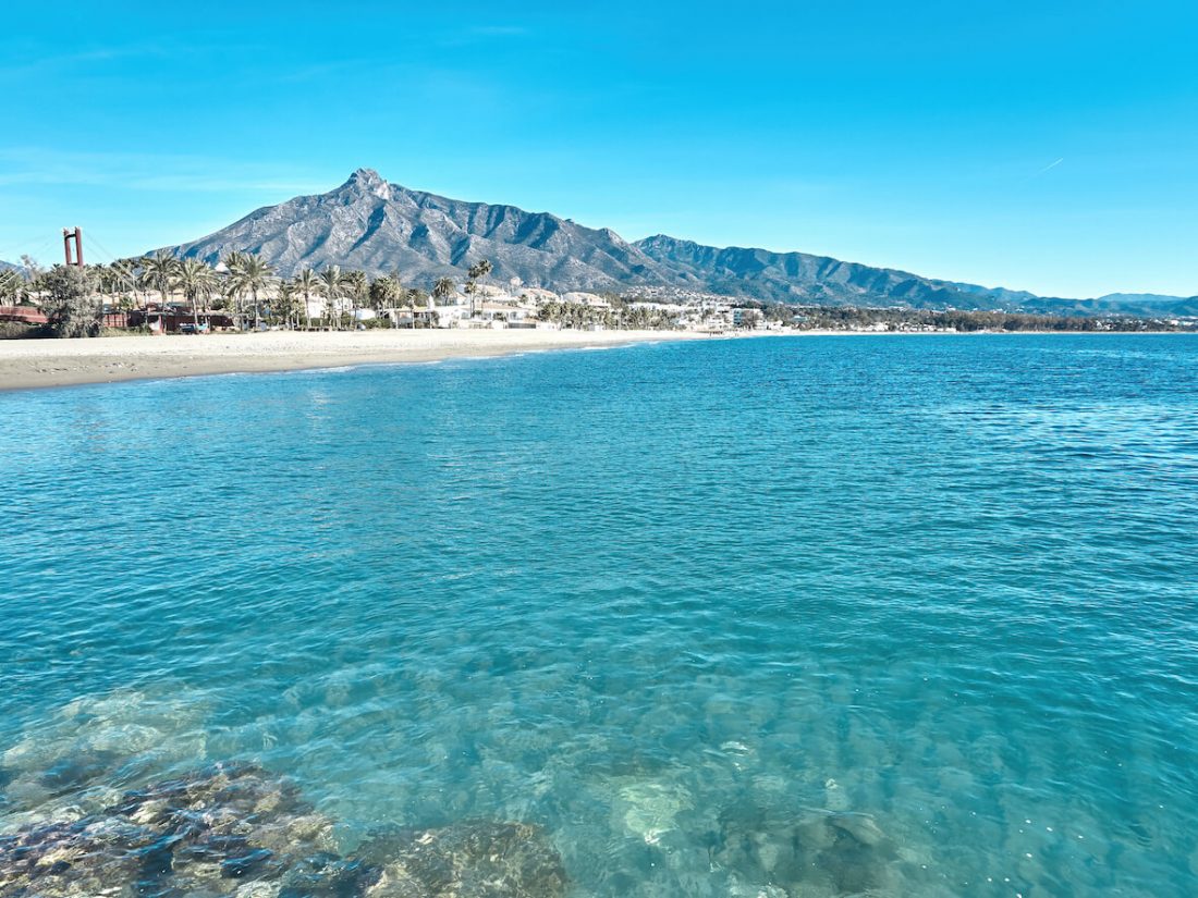 Marbella - mar y Montaña de la Concha